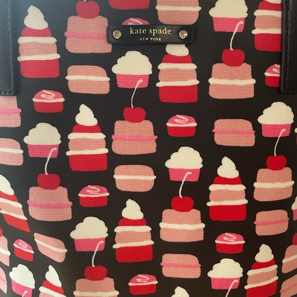 Kate Spade Tote in PVC Cupcake Print - Picture 6 of 14